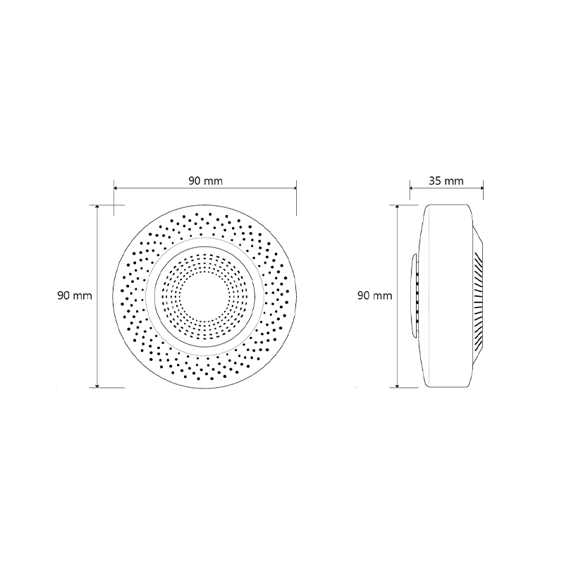 B.BWI AIR QUALITY SENSOR CO²