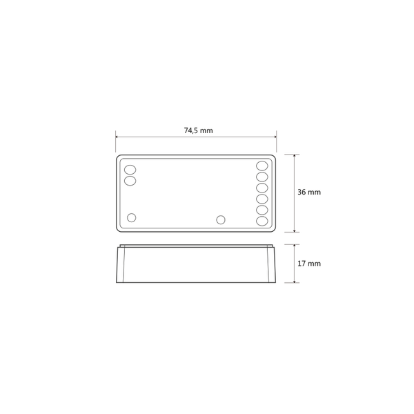 BBWI DIMMER LED RGB