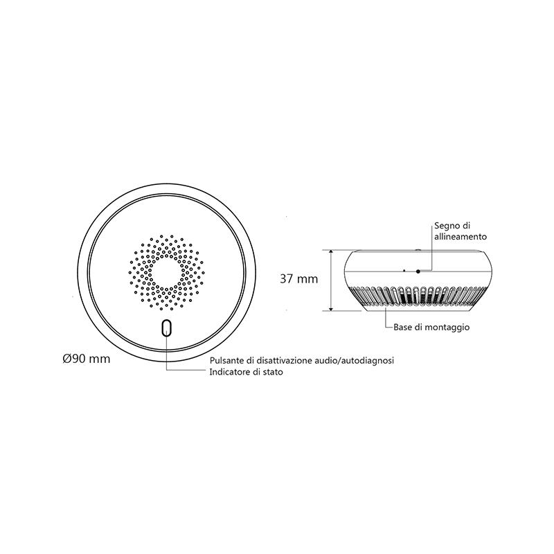 B.BWI SMOKE SENSOR